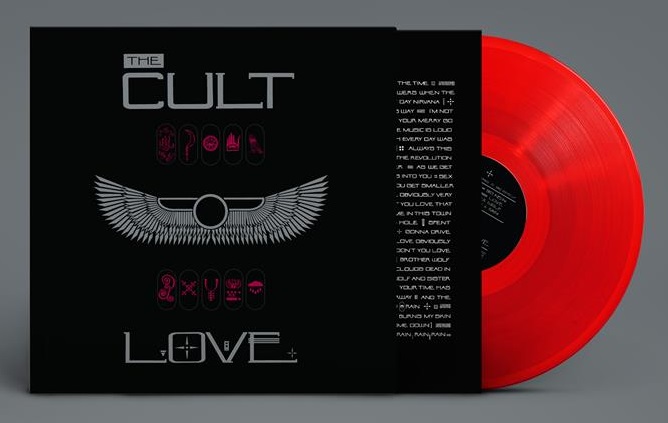 THE CULT - LOVE. LTD ED RED LP